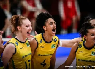 Brasil supera França por 3 sets a 2 na Liga das Nações de Vôlei