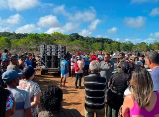 Cadastramento social em área ocupada da Lagoa Grande reacende a esperança das famílias por regularização dos lotes