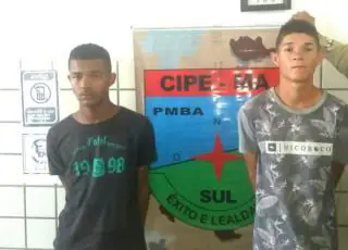 CAEMA prende dupla com arma e drogas no bairro Teixeirinha