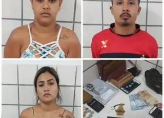 CAEMA prende três pessoas envolvidas com drogas em pousada de Cumuruxatiba