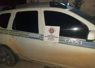 CAEMA recupera taxi tomado de assalto por 4 adolescentes em Eunápolis