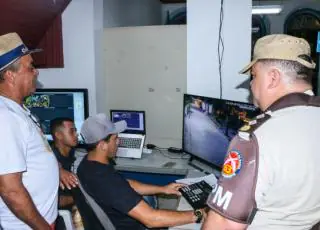 Câmeras de monitoramento aumentam a segurança no carnaval de Caravelas