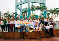 Caminhada do 18 de Maio mobiliza comunidade de Alcobaça na luta pela proteção de crianças e adolescentes