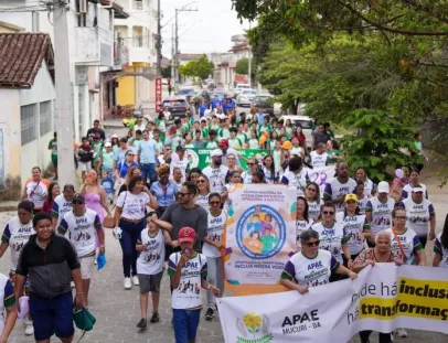 Caminhada pela Inclusão mobiliza Mucuri e lança campanha para construção da nova sede da APAE