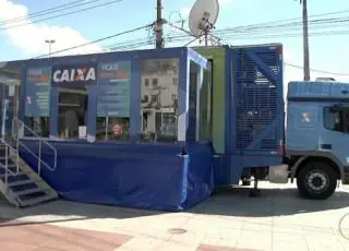 Caminhão da CAIXA disponibilizará regularização de dívidas dos seus clientes regionais em Teixeira de Freitas