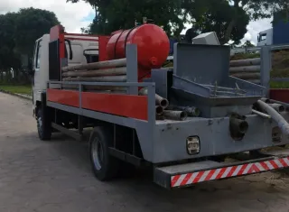 Caminhão furtado é recuperado pela CIPE/Mata Atlântica na BR-101, em Nova Viçosa