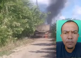 Caminhoneiro morre eletrocutado após encostar guindauto em fio de alta tensão em Itabela