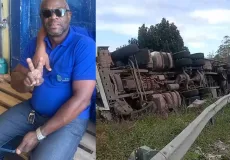 Caminhoneiro perde a vida  após carreta tombar na BR 101  na “Curva da Morte”  em Itabela