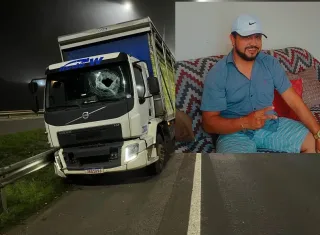 Caminhoneiro Teixeirense morre após ser atingido por pedra de 12 kg na BR-386, em Lajeado