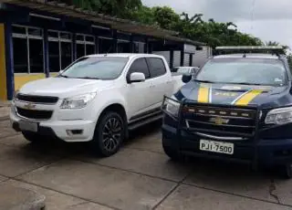 Caminhonete roubada há menos de um mês é recuperada pela PRF em Eunápolis