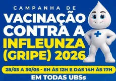 Campanha contra gripe em Ibirapuã segue até 31 de maio com foco em grupos prioritários