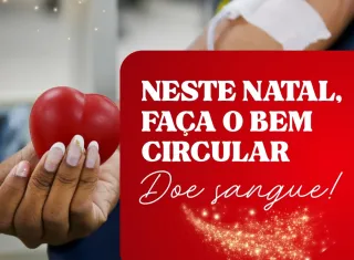 Campanha de Natal da Hemoba mobiliza doadores para reforçar estoque de sangue