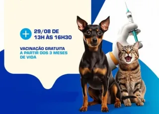 Campanha de vacinação antirrábica acontece em Teixeira de Freitas nesta sexta-feira (29); saiba onde