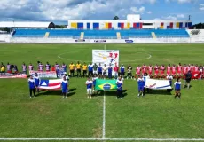 Campeonato Municipal Master reúne antigos jogadores na abertura da competição em Teixeira de Freitas
