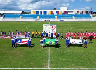 Campeonato Municipal Master reúne antigos jogadores na abertura da competição em Teixeira de Freitas