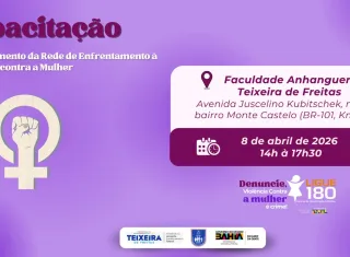 Capacitação sobre fortalecimento da rede de enfrentamento à violência contra a mulher será realizada em Teixeira de Freitas