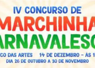 Caravelas abre inscrições para o Concurso de Marchinhas Carnavalescas