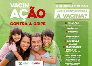 Caravelas deu início à campanha de vacinação contra a gripe