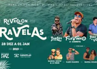 Caravelas lança programação do Réveillon 2019. Confira