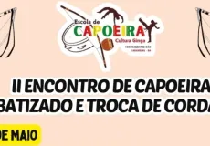 Caravelas recebe encontro de capoeira com mestres de vários estados neste fim de semana