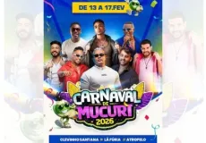Carnaval de Mucuri 2026 promete cinco dias de alegria, tradição e muita música na Arena Praia da Barra