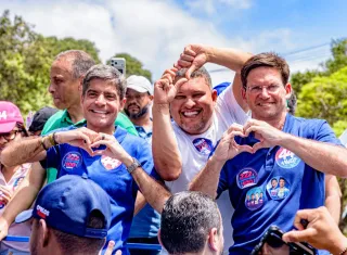 Carreata da vitória: Jonatas Santos traz ACM Neto pela segunda vez em Teixeira de Freitas e consolida força no União Brasil