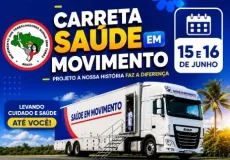 Carreta Saúde em Movimento leva atendimentos gratuitos ao Assentamento Fábio Henrique, em Prado
