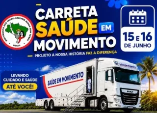Carreta Saúde em Movimento leva atendimentos gratuitos ao Assentamento Fábio Henrique, em Prado