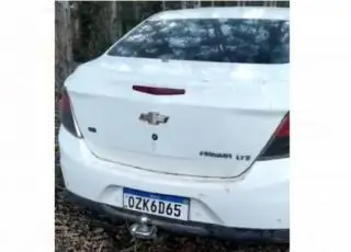 Carro que pode ter sido usado em execução de presidiário é encontrado em plantação de eucalipto em Teixeira