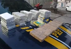 Carro roubado de vice-prefeito de Stª Cruz Cabrália é apreendido na BR-367 com droga avaliada em mais de R$ 3 milhões