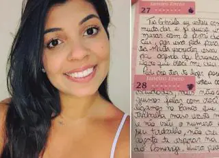 Carta de despedida deixada por órfã de 08 anos para amiga ao morrer comove internautas