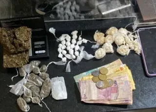 Casal é preso com drogas no bairro Arnaldão em Eunápolis