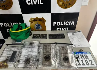 Casal é preso com mais de 1,2 kg de maconha e munições durante operação em Eunápolis