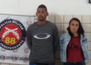 Casal é preso em Cumuruxatiba após polícia receber denúncia anônima