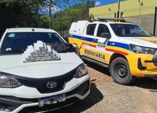 Casal é preso em Minas Gerais com quase 30 kg de maconha que seriam levados para Teixeira de Freitas
