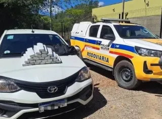 Casal é preso em Minas Gerais com quase 30 kg de maconha que seriam levados para Teixeira de Freitas