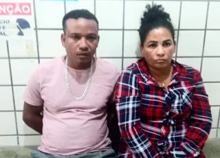 Casal é preso por tráfico de drogas no centro de Itabatã