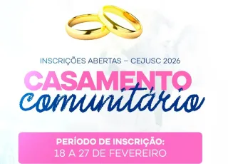 Casamento Comunitário 2026 abre vagas para cerimônia em Teixeira de Freitas