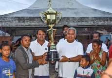 Caxangá levanta a taça do Torneio do Trabalhador 2025 em São José de Alcobaça