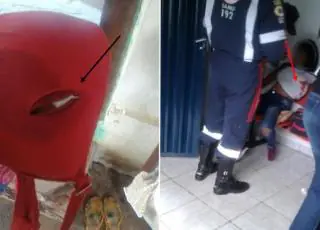 Chocante - Vídeo mostra aluna agredindo colega com um faca dentro de escola