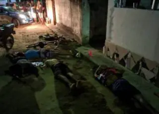 Cinco pessoas são mortas e uma fica ferida em chacina