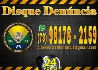 Cipe Central lança WhatsApp denúncia