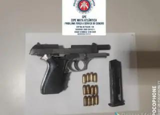 CIPE/MA prende homem armado com pistola em Guaratinga