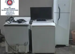 CIPE/MA prende receptadores com objetos furtados da Fazenda Bom Recreio