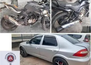CIPE/MA recupera três veículos com restrição de furto em Cumuruxatiba