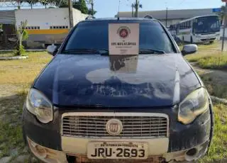 CIPE/MA recupera veículo roubado em Guaratinga