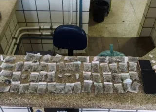 CIPE/Mata Atlântica apreende drogas e conduz dois suspeitos em operação em Nova Viçosa