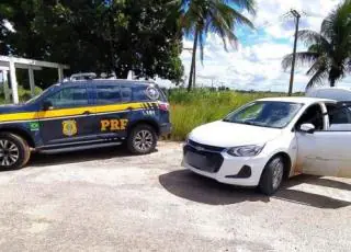 CIPE/MATA ATLÂNTICA e PRF recuperam veículo roubando no ES em menos de 24 horas, em Itamaraju