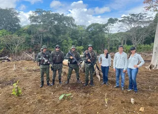 CIPPA e Departamento de Meio Ambiente realizam fiscalização ambiental no município de Itanhém