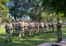 CIPPA/PS inicia a 14ª semana de instrução básica de policiamento ambiental com os 21 novos integrantes da unidade